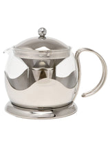 Next La Cafetière Silver Izmir 4 Cup Infuser Teapot- Buy online at McGrocer
