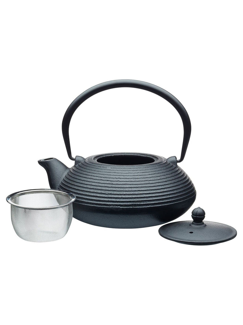 La Cafetière Black 5 Cup Cast Iron Infuser Teapot