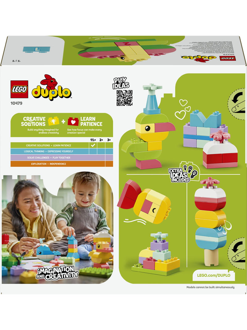 LEGO DUPLO Colourful Creative Box 80-piece building set, imported from the UK
