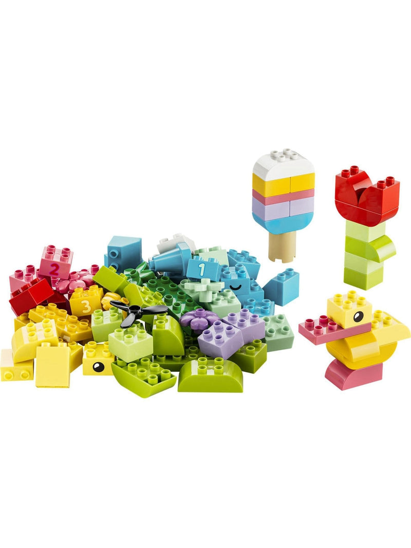 LEGO DUPLO Colourful Creative Box 80-piece building set, imported from the UK