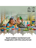LEGO DUPLO Colourful Creative Box 80-piece building set, imported from the UK