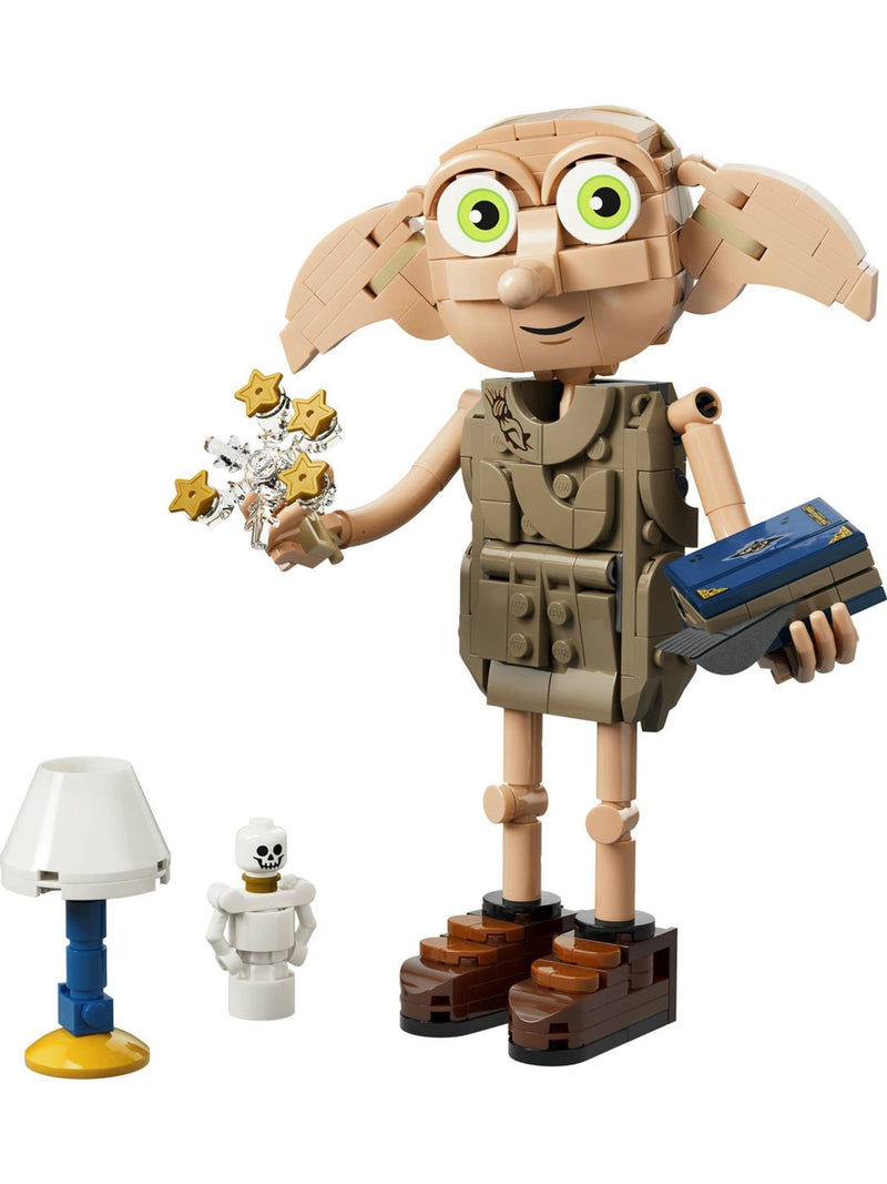LEGO Harry Potter Dobby the Free Elf figure building set 76469 - British product