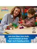 LEGO building toy Loki vs Team Iron Man 11211, imported from the UK