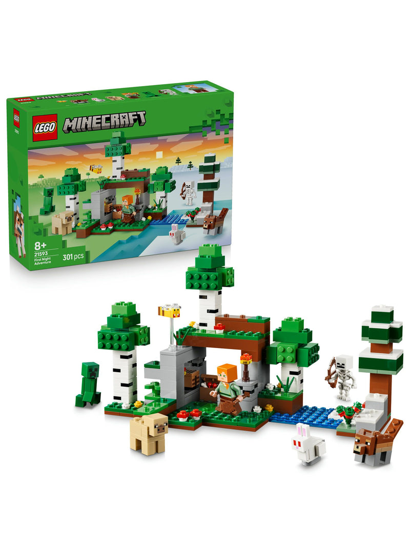 LEGO Minecraft First Night Adventure set, imported from the UK