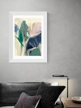 McGrocer East End Prints Green Pastel Leaves by Ana Rut Bre Framed Print- Buy online at McGrocer