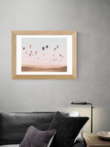 Next East End Prints Pink Around the World by Sissi and Seb Framed Print- Buy online at McGrocer