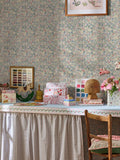 Cath Kidston Sage Harmony Ditsy wallpaper 10m, UK version