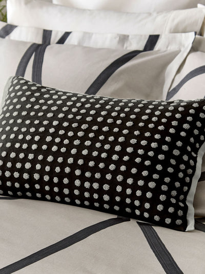 Next Harlequin Cream Sumi 100% Cotton Cushion 40x60cm- Buy online at McGrocer