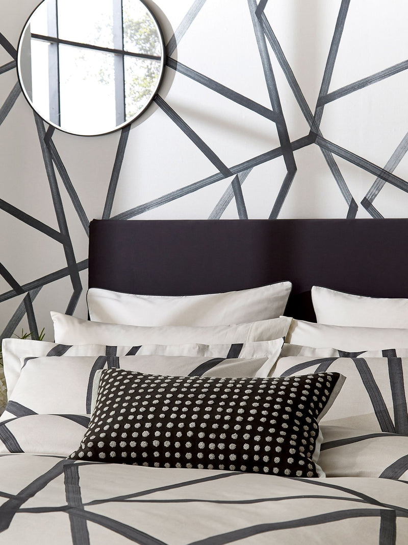 Harlequin Cream Sumi cushion 40x60cm (British brand)