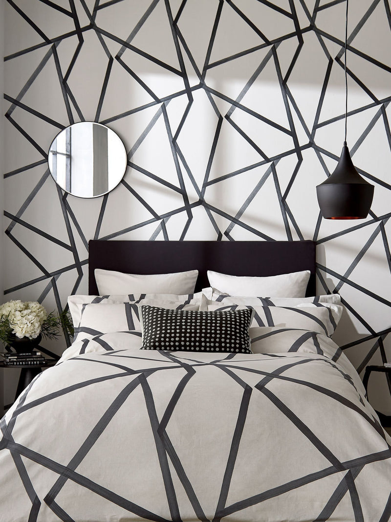 Harlequin Cream Sumi cushion 40x60cm (British brand)