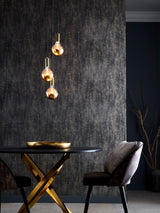Next Clarke and Clarke Natural Sontuoso Metallic Wallpaper 10.05m- Buy online at McGrocer