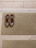 Hug Rug beige doormat UK made, imported from the UK