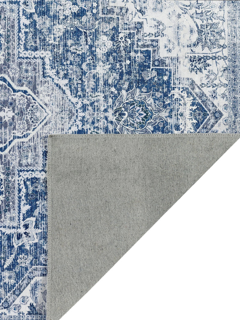 Origin Rugs Garda blue runner rug, UK version