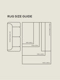 Origin Rugs Garda blue runner rug, UK version