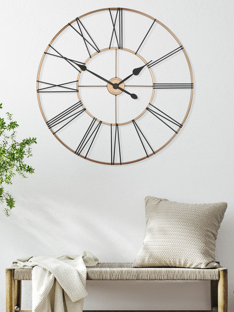 Thomas Kent Copper Summer House wall clock 32-inch, UK version