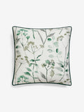 Sage green Isla floral cushion 50x50cm (British brand)