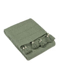 Yard Caliche throw eucalyptus green - British product