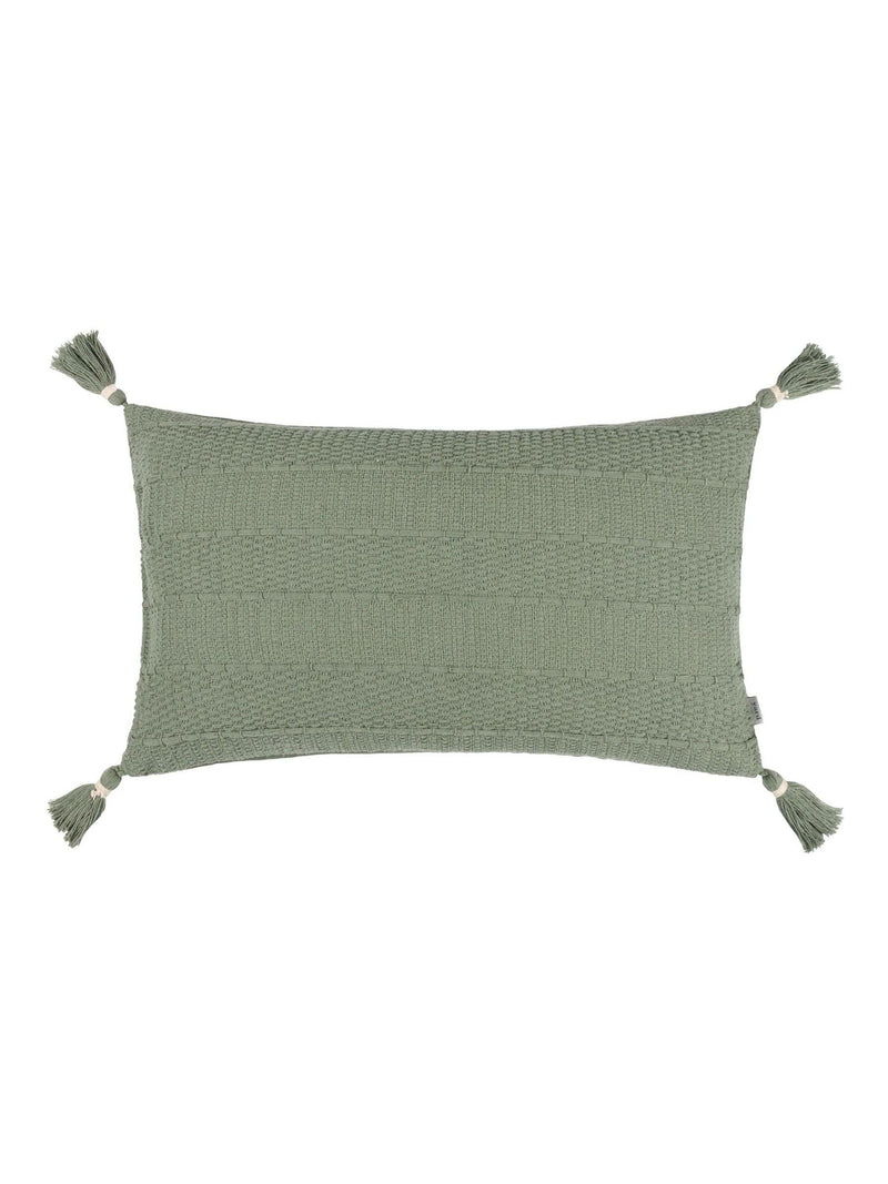 Yard eucalyptus green Caliche cushion - British product