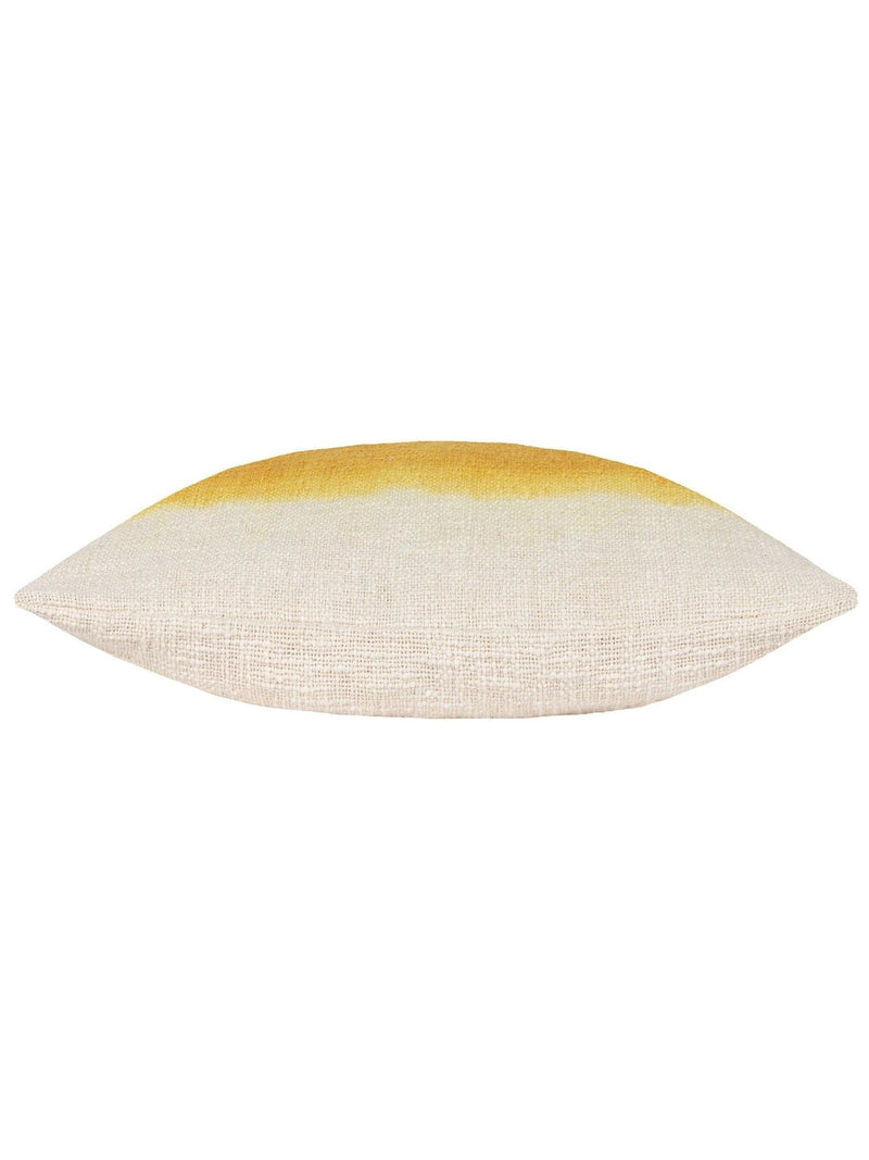 Furn Mizu cushion ochre yellow 50cm, imported from the UK