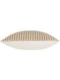Yard natural beige organik stripe cushion 45cm (British brand)