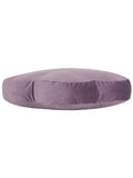heya home lilac flower velvet cushion (British brand)