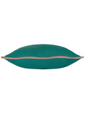 heya home cushion green pink wiggle contrast velvet (British brand)