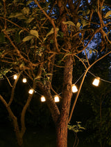 Next Extreme Lounging Grey Garden Festoon Outdoor Line Lights 500cm- Buy online at McGrocer