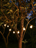 Extreme Lounging grey garden festoon lights 500cm - British product