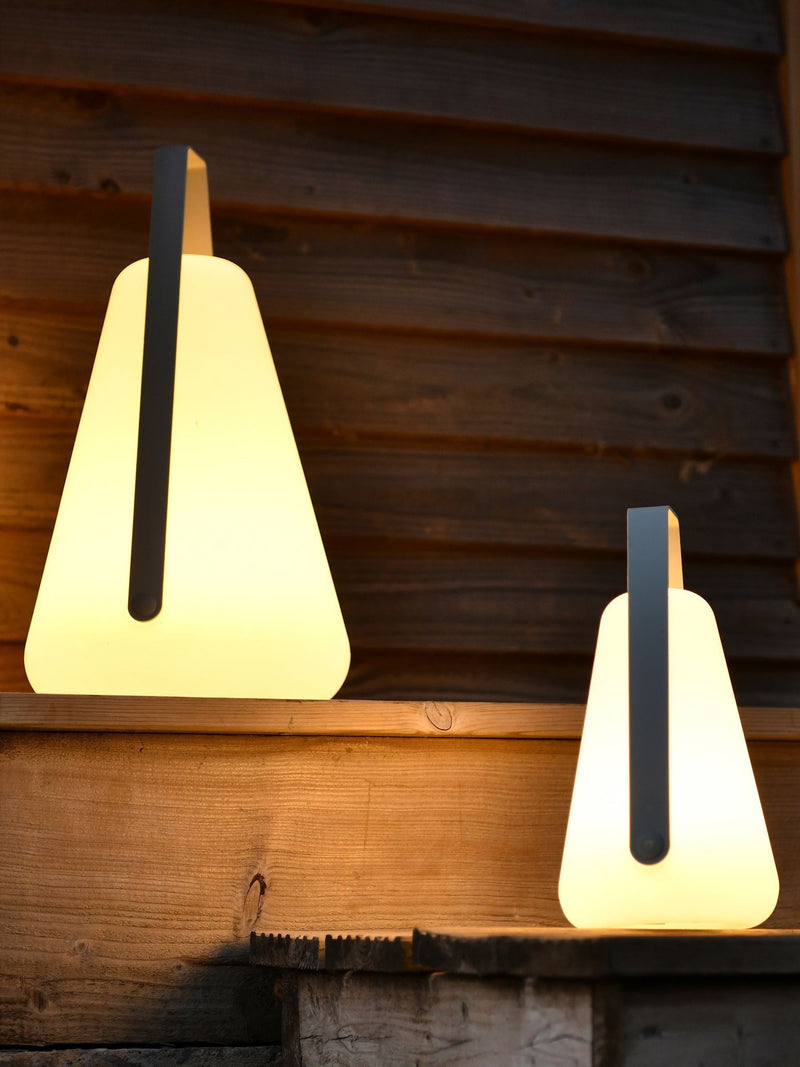 Extreme Lounging clear garden LED light rechargeable lamp 33cm (British brand)