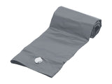 Grey self-inflating camping mat 188x66cm, imported from the UK