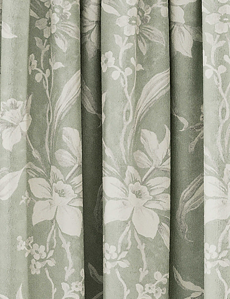 V&A cotton blackout curtains floral pattern, imported from the UK