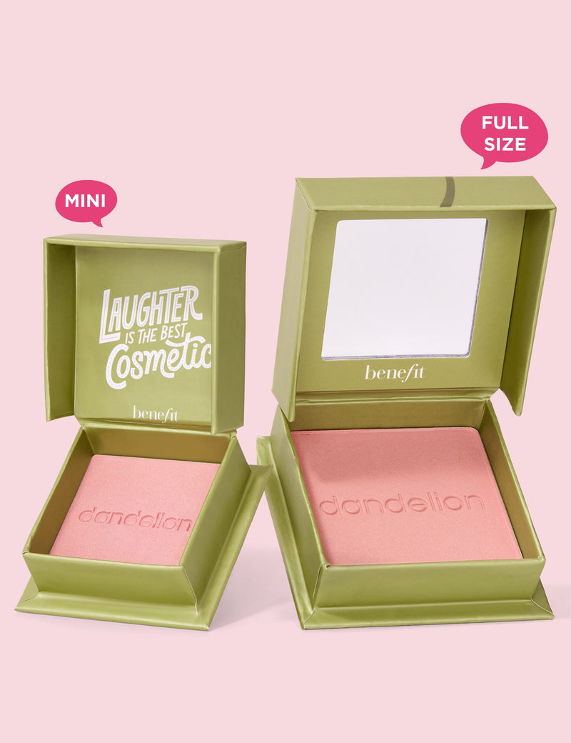 Benefit baby-pink blusher and brightening finishing face powder 6g - British product