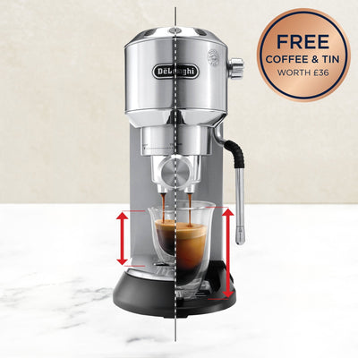 McGrocer Direct De'Longhi Dedica Arte Manual Espresso Coffee Machine- Buy online at McGrocer