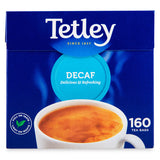 Box of decaffeinated tea bags, 160 count, UK version
