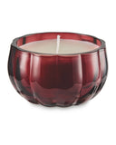 Pumpkin candle in Orange, Maroon, Iridescent Speckle (British brand)