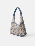 Accessorize embroidered denim shoulder bag, imported from the UK