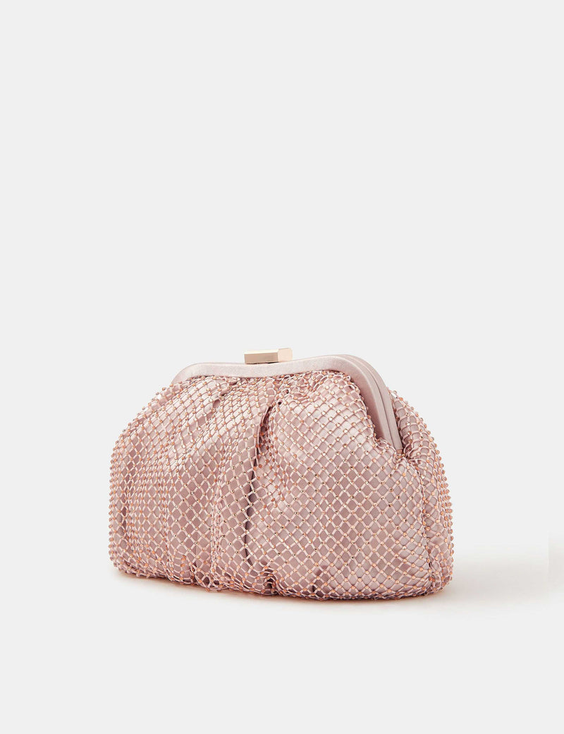 Accessorize diamante chain strap clutch bag, imported from the UK