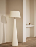 Floor lamp with diffused fabric shade 130 cm (British brand)
