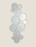 Digby wall mirror 45cm wide - British product