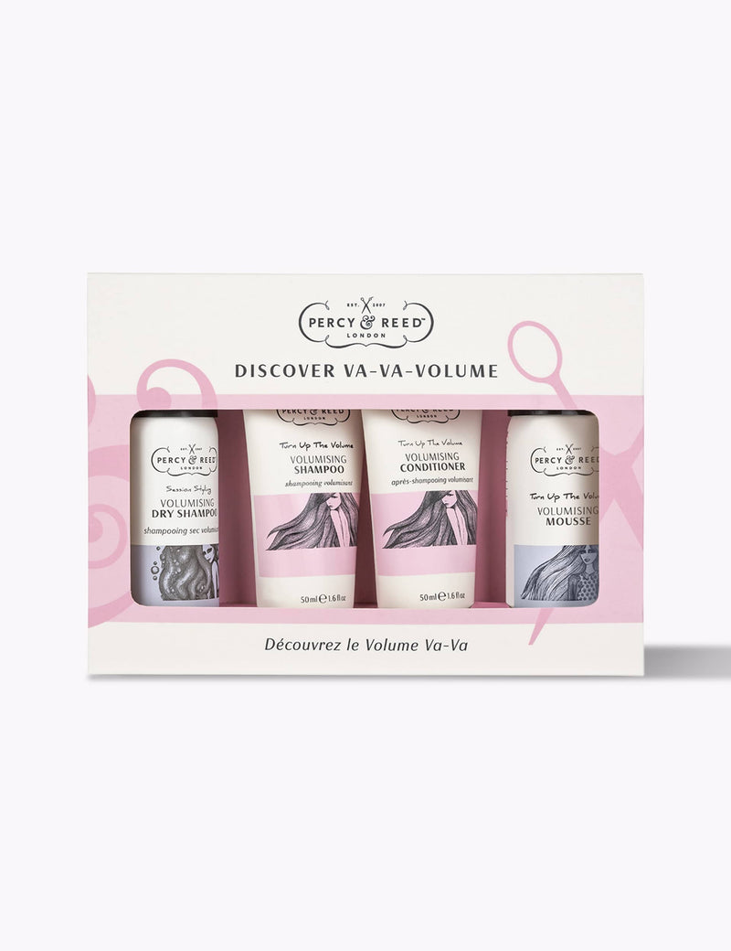 Percy & Reed Va-Va Volume volumising haircare set 180ml - British product