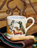 Emma Bridgewater ceramic mug with dog design 300ml - British product
