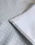 Dotted wipe clean tablecloth 140x230 cm - British product