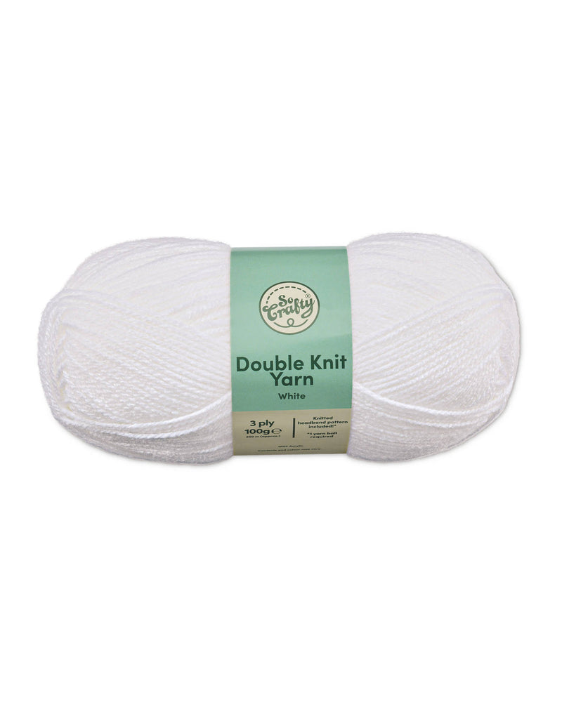 Double knitting yarn 100g 250m, UK version