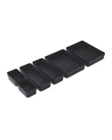 aldi Drawer Organiser Black or Grey 6 Piece- Buy online at McGrocer