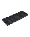 Drawer organiser 6-piece black or grey, UK version
