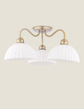 Laura Ashley Durford semi flush ceiling light 48cm, imported from the UK