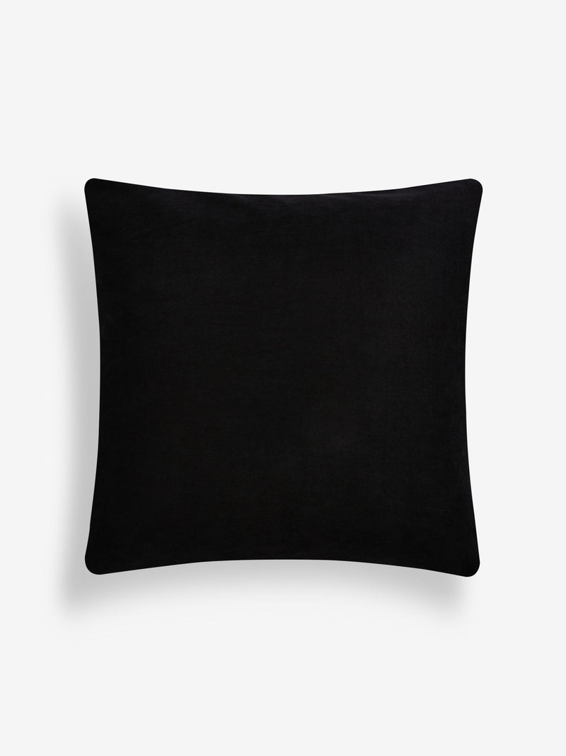 Monochrome geometric jacquard cushion 50x50cm (British brand)