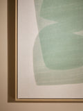MADE.COM Turquoise Abstract Canvas Wall Art 70cm x 50cm, imported from the UK