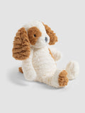 JoJo Maman Bébé Patch dog medium soft toy, imported from the UK