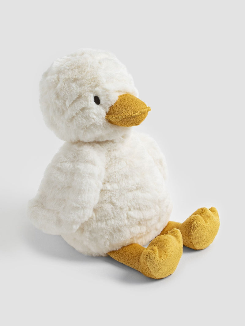 JoJo Maman Bébé Doris Duck medium soft toy, imported from the UK